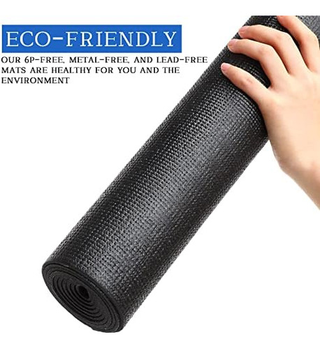 Riakrum 20 Piezas Estera De Yoga Para Ejercicio Estera De En