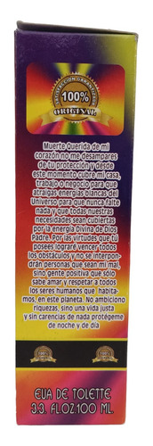 Perfume De La Santa Muerte 7 Colores 7 Poderes Sagrados