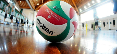 Molten Balón Voleibol V5m5000,tricolor Laminado, Número 5 Verde