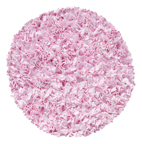 The Rug Market Shaggy Raggy - Alfombra Infantil Color Rosa,