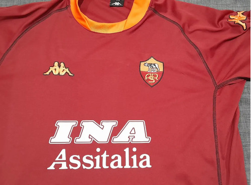 Camiseta Roma De Italia 2000.totti