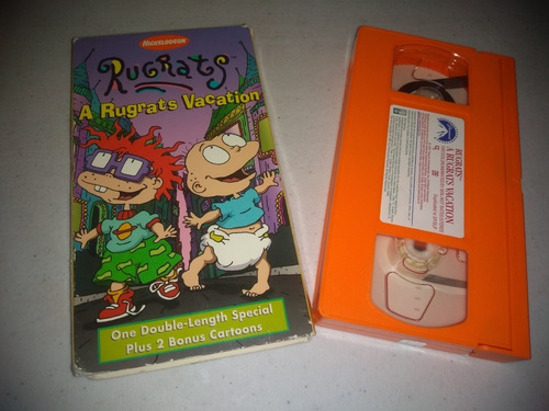 Vhs Serie Animada Rugrats Aventuras En Pañales 3 Caps Inglés