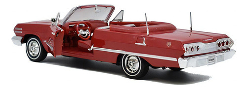 Chevrolet Impala 1963 Rojo Welly Nex Escala 1/24 Chevy