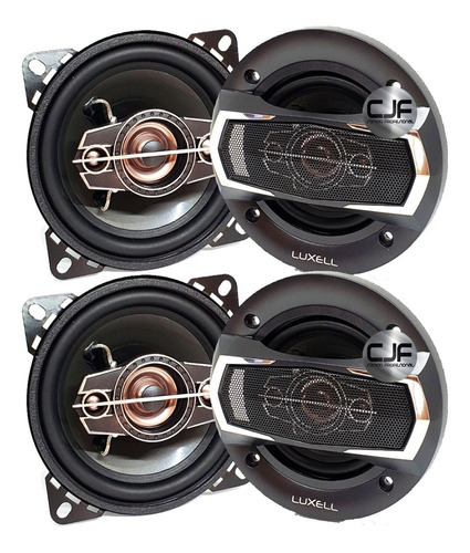 2 Parlantes Luxell 4 P Torpedo Clio Berlingo 180w 4 Vias Cjf