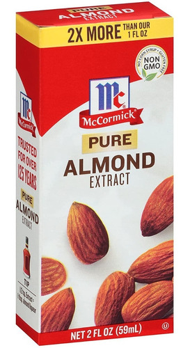 Extracto De Almendra Mccormick 2 Oz (59 Ml)