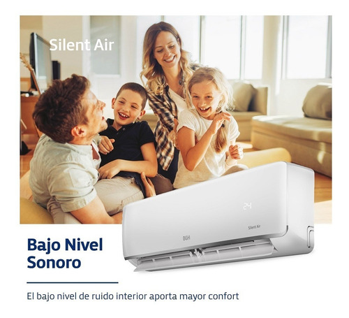 Aire Acondicionado Bgh Silent Air 5200w 4500fg Bs52wccr