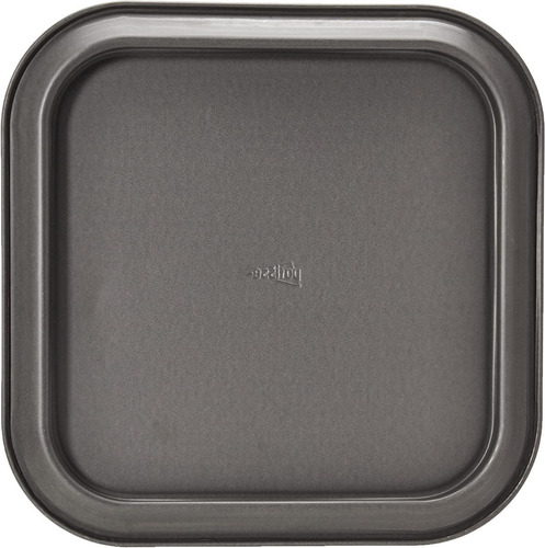 Molde Desmontable Cuadrado 24 Cm Patisse Color Negro