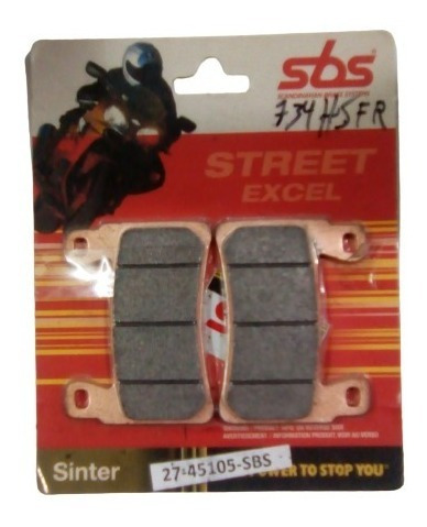 Imagen 1 de 1 de Pastillas De Freno Delantero Moto Cbr900