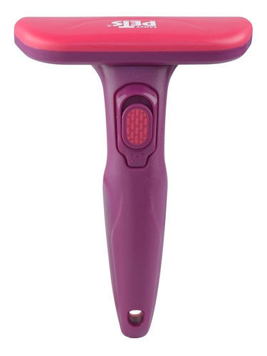 Deslanador Para Mascotas Curvo Gde Fancy Pets Color Morado