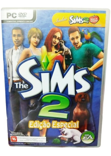 The Sims 2 Edição Especial 2cds Mídia Física -pc (Usado)