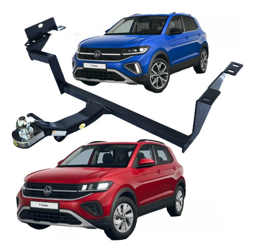 Engate Reforçado P/ 700kg Vw T-cross 2022 2023 2024 2025 Top