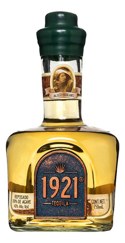 Tequila 1921 Reposado 40% Alc. Vol. 750ml.