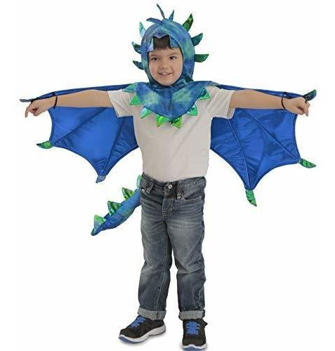 Disfraz Niño - Disfraz De Dragón Sully Con Capucha Para Niño
