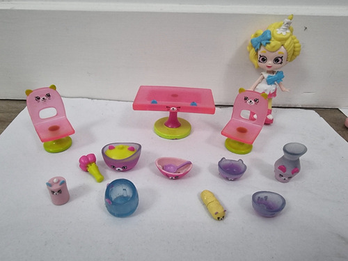 Shopkins Happy Places Pretty Kitty Dining Room Usado No Envi (Usado)