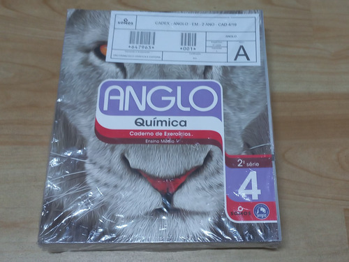 Kit Apostilas Anglo Ensino Médio 2a Série 4 Cad Exercício