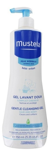 Mustela Gel de Banho Suave para Corpo e Cabelo 750 ml