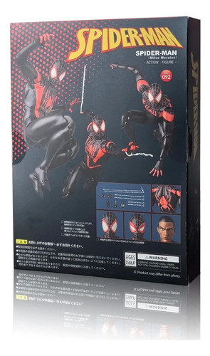 Figura De Acción De Spiderman Ct 092 Miles Morales Spider-ma