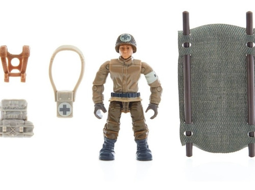Call Of Duty Mega Construx, Médico De Combate Serie 2 Cantidad De Piezas 23