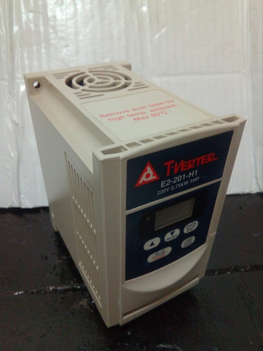 Inversor De Frequência T-verter E2-201-h1 1hp 220volts (Usado)
