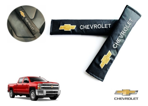 Par Almohadillas Cubre Cinturon Chevrolet Silverado 2015