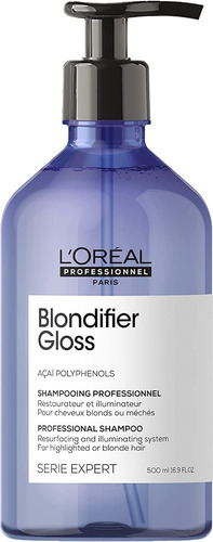 Blondifier Gloss Shampoo Loreal 500ml