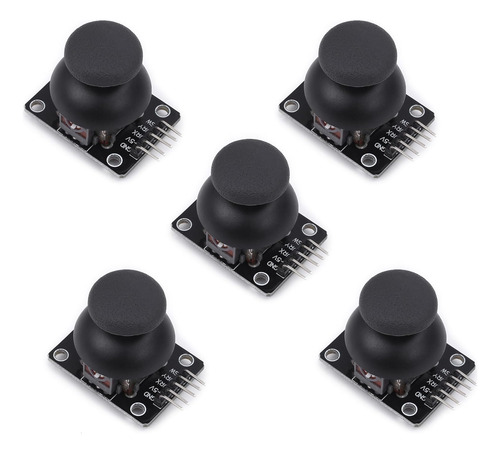 Módulo De Joystick Xy De Doble Eje Teyleten Robot Ps2 Game J