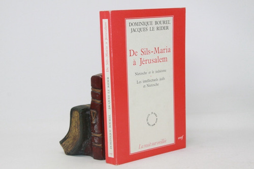 Bourel Y Le Rider - De Sils Maria A - En Francés Judaica