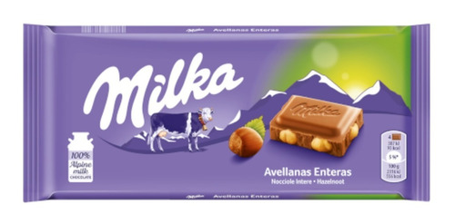 Chocolate Milka Avellana 100 G