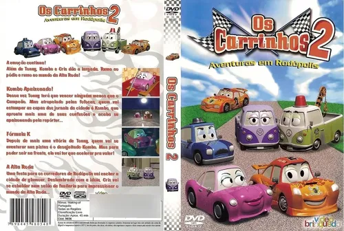 Os Carrinhos 1 2 3 4 5 6 Dvd Original Lacrado | Frete grátis