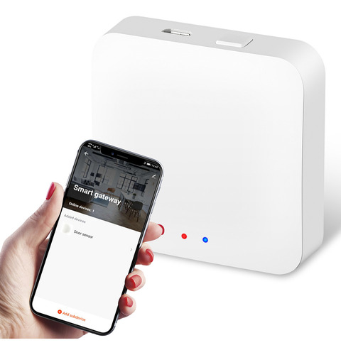Hub Inteligente Zigbee Tuya Wifi A Control Remoto