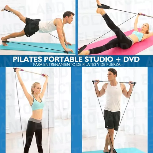 Pilates Portátil Entrenamiento Kit Plegable Fitness Ligas - FEBO