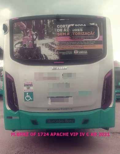 Caio Apache Vip Ano 2021 M.benz Of 1724 Jm Cod.481
