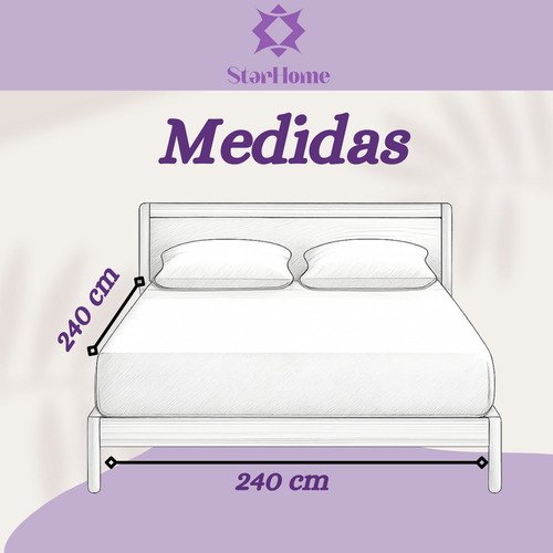 Sábana De Cajón Ajustable + Fundas De Almohada King Suave Crema Liso
