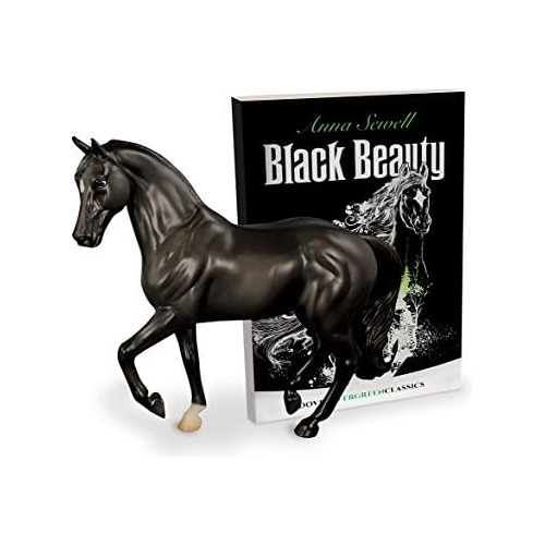 Set De Caballo Y Libro De Clásicos Black Beauty (escal...