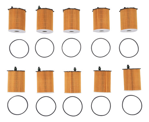 Filtro De Aceite De 10 Piezas Para Ds3 Ds4 Xsara Ecosport 5