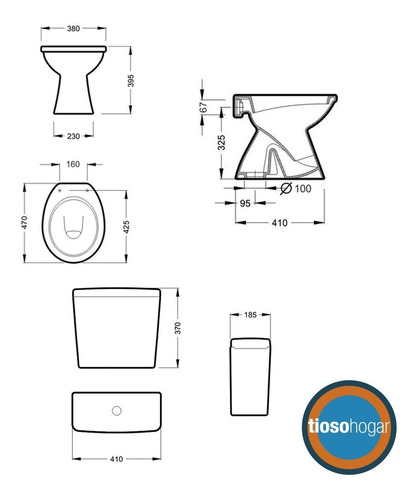 Juego Baño Completo Vanitory Sanitarios Griferia S Envio
