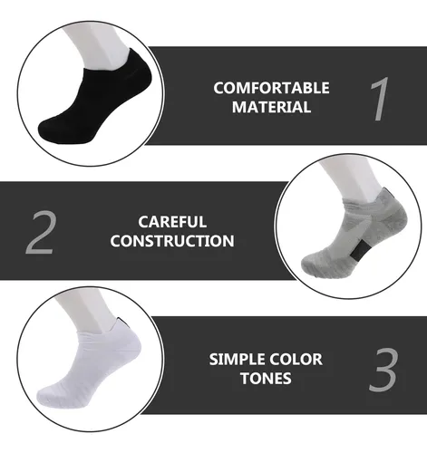 6 Pares De Calcetines Transpirables Que Absorben El Sudor So
