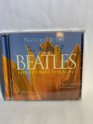 Cd Nature Quest  The Beatles Puano Solo Here Comes The Sun