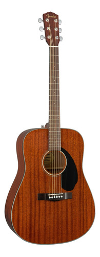 Guitarra Acústica Fender Cd-60s All-mahogany Caoba - Plus