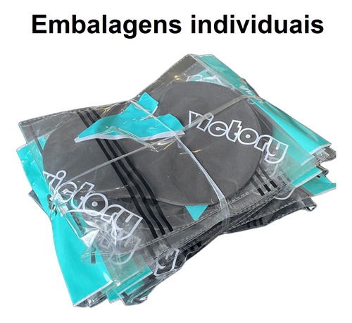 10x Mouse Pad Ergonômico Com Apoio De Pulso Macio - Atacado