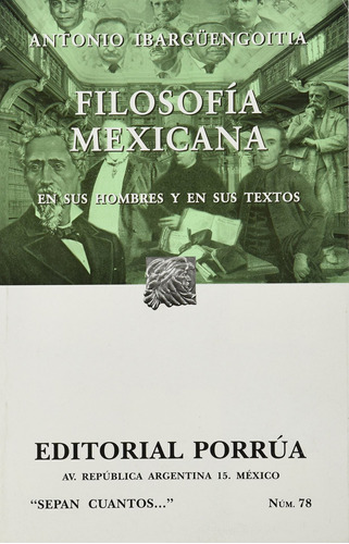 Libro # 78. Filosofia Mexicana Nuevo