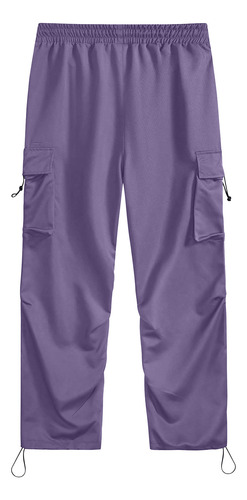 Pantalones Para Hombre Con Cintura Elástica Con Cordón Y Bol