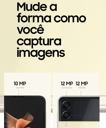 Samsung Galaxy Z Flip3 5g Dobrável 128 Gb Preto - Excelente (Recondicionado)