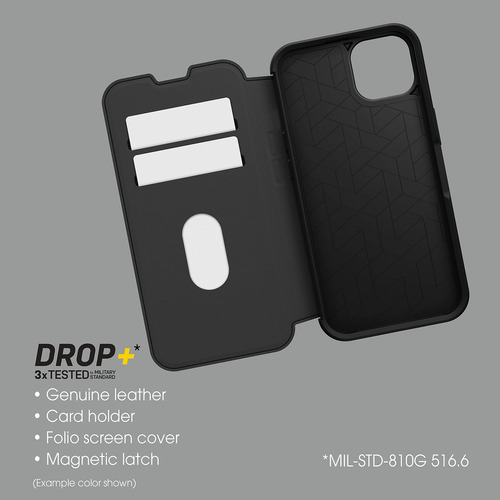 Funda Otterbox Strada Series Para iPhone 13 Con Tarjetero