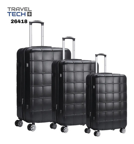 Set Valijas Travel Tech X3 20 24 28 P Mundo Moda 26418 Zoe | Envío gratis