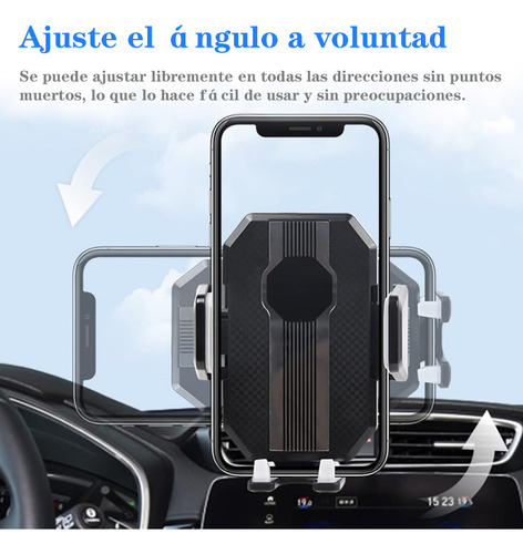Soporte De Celular Para Auto Base Soporte Grande Porta Celular 360 Ventosa Coche 3en1 Color Negro Soporte Celular Soportes Para Celular Soporte Para Celular Soporte Para Telefono Soporte
