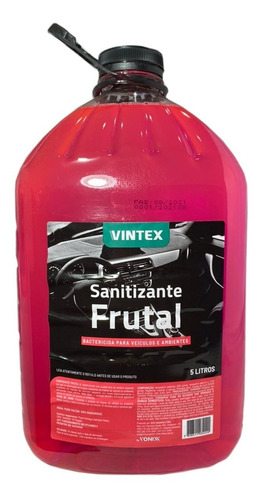 Sanitizante Frutal Bactericida 2 Em 1 5l Vonixx Original *