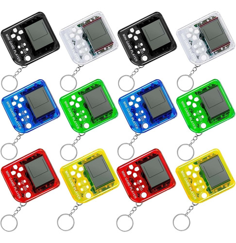 Llavero Mini Consola De Juegos, Juego Portátil Tetris 