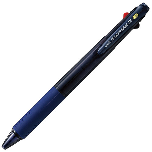 Uni Ballpoint Pen Jetstream 3 Color Black, Red, Blue  (hdks)