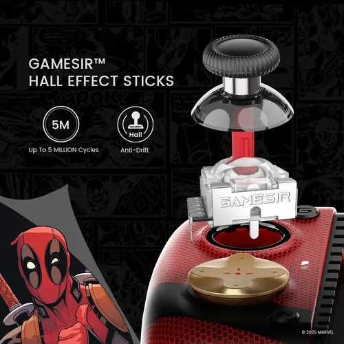 m*a様 gamesir x3 pro デッドプール Gamesir X3 Pro Type-c Deadpool C/ Ventilador Refrigerado